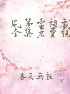 风筝电视剧高清全集免费观看谍战迷