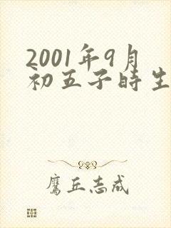 2001年9月初五子时生辰八字算命