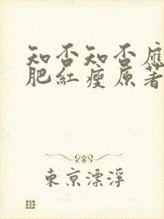 知否知否应是绿肥红瘦原著小说txt