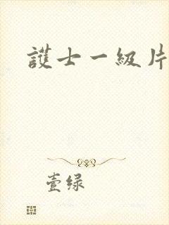 护士一级片