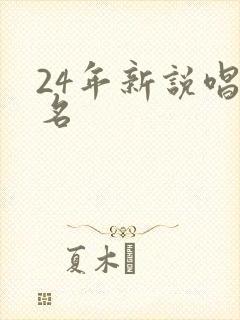 24年新说唱排名
