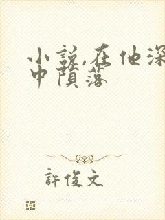 小说,在他深情中陨落