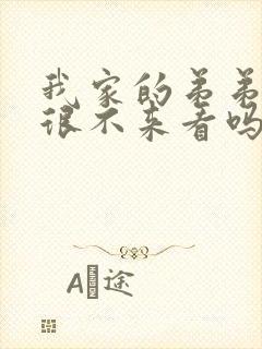 我家的弟弟真的很不来看吗漫画叫什么