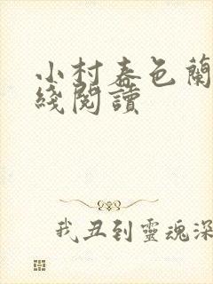 小村春色兰月在线阅读