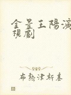 金晨王阳演的电视剧