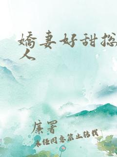 娇妻好甜总裁大人