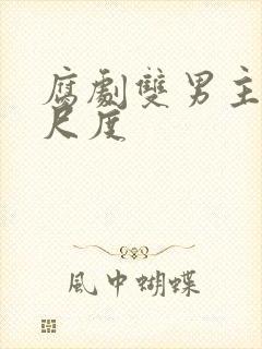 腐剧双男主剧大尺度