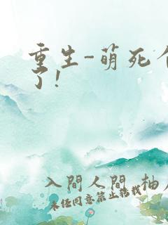 重生-萌死个人了!