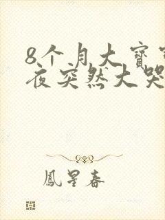 8个月大宝宝半夜突然大哭,不睡觉