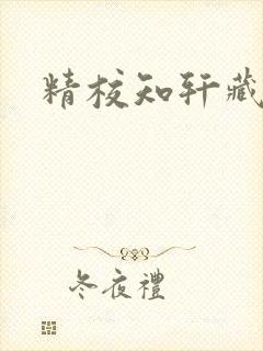 精校知轩藏书