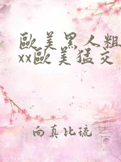 欧美黑人粗大xxx欧美猛交