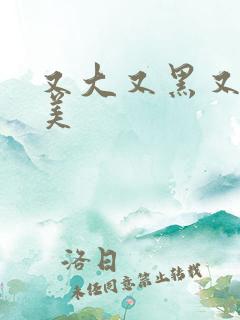又大又黑又粗欧美