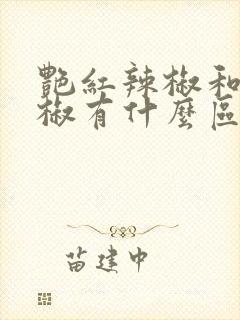 艳红辣椒和朝天椒有什么区别
