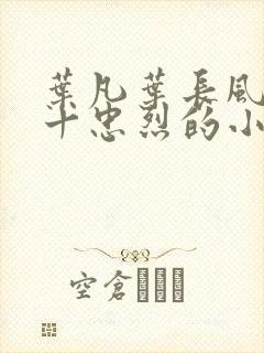 叶凡叶长风一门十忠烈的小说小说