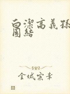 白洁高义孙倩大团结