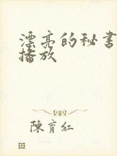 漂亮的秘书在线播放