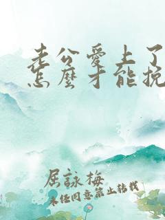 老公爱上了别人怎么才能挽回