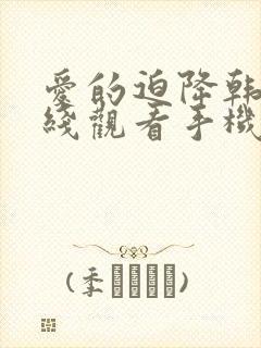 爱的迫降韩剧在线观看手机韩剧网