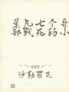 叶凡七个哥哥全部战死的小说名字