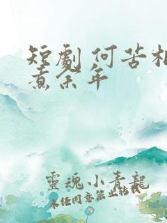 短剧 何苦相思煮余年