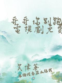 哥哥你别跑台剧 电视剧免费观看