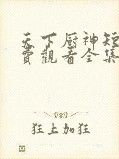 天下厨神短剧免费观看全集