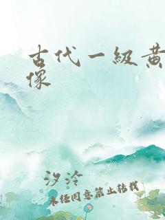 古代一级黄色录像