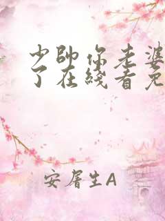 少帅你老婆又跑了在线看免费