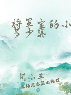 将军家的小娘子多少集