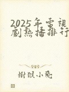 2025年电视剧热播排行榜前十名