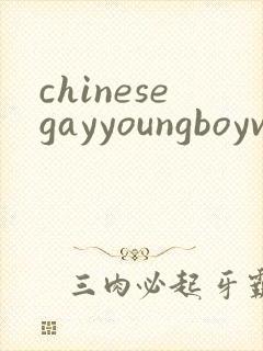 chinesegayyoungboyvideo