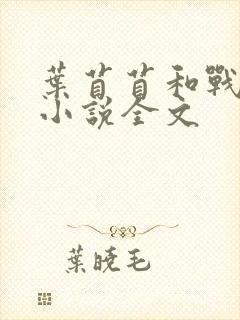 叶苜苜和战承胤小说全文