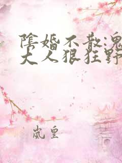 阴婚不散:鬼夫大人狠狂野 小说