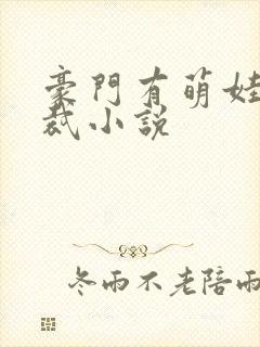 豪门有萌娃的总裁小说