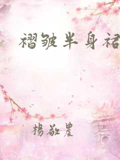 褶皱半身裙