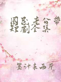 国民老公带回家短剧全集