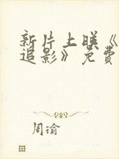新片上映《捕风追影》免费观看