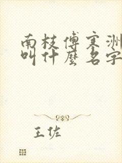 南枝傅寒洲短剧叫什么名字来着