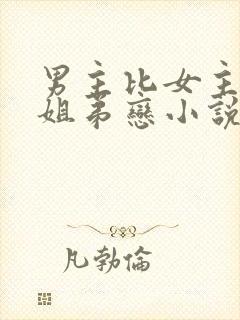 男主比女主小的姐弟恋小说