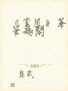 《鸾凤》华阙阙笔趣阁