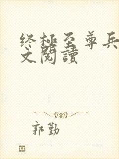 终极至尊兵王全文阅读