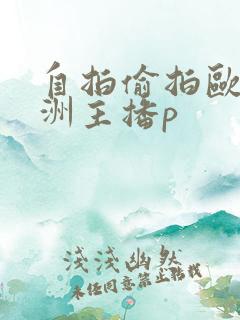 自拍偷拍欧洲亚洲主播p