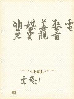 明媒善娶电视剧免费观看