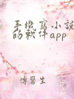 手机写小说赚钱的软件app