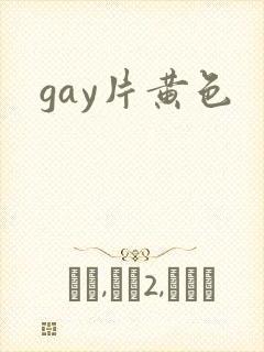 gay片黄色
