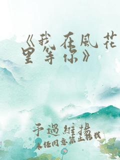 《我在风花雪月里等你》