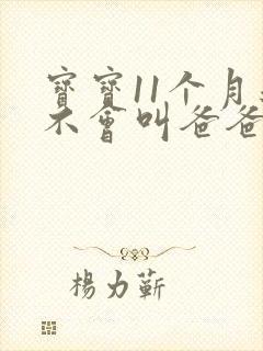 宝宝11个月还不会叫爸爸妈妈正常吗