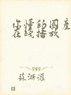 你懂的国产一区在线播放