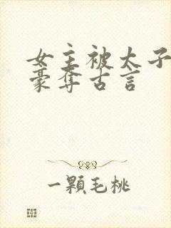 女主被太子强取豪夺古言