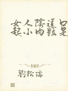 女人阴道口外面起小肉粒是怎么回事